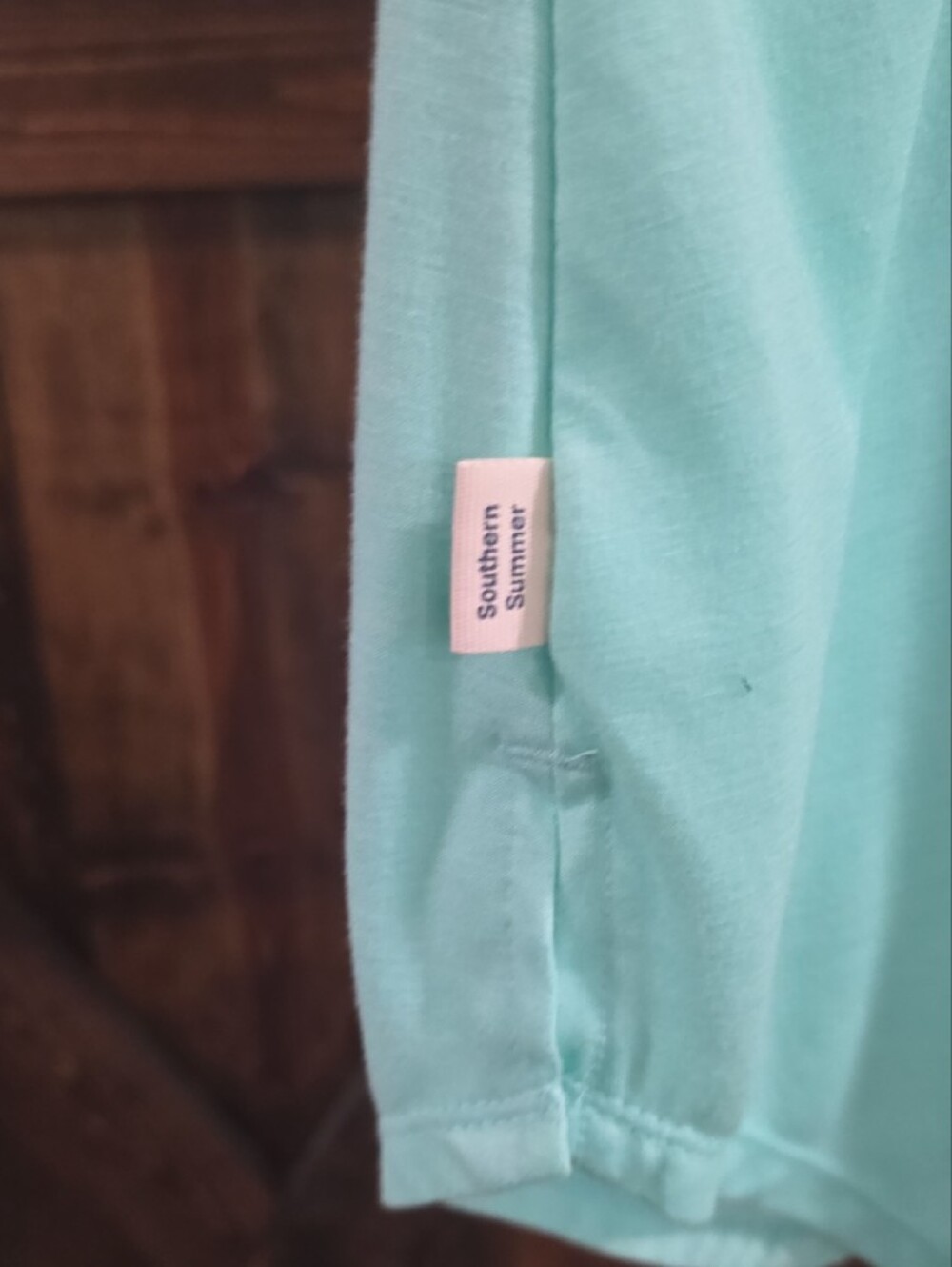 Magellan Outdoors Mint Green Two-Tone Tank with Pocket - Picture 5 of 5